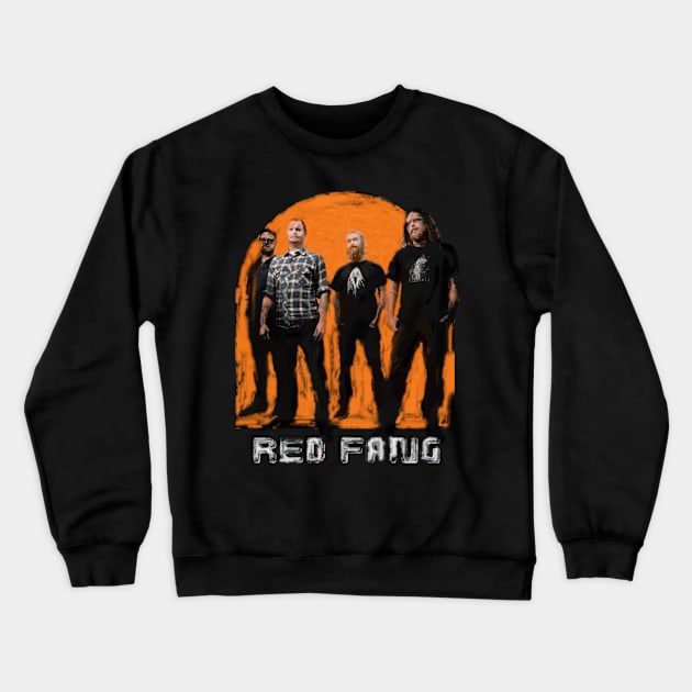 Rock band Crewneck Sweatshirt by Ilutions Art